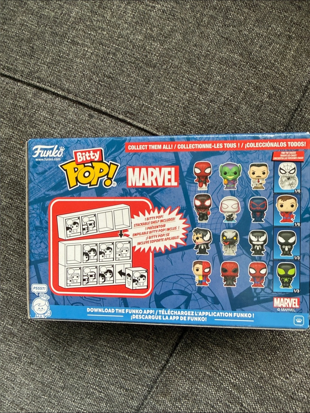 Funko Bitty Pop! Marvel 4-Pack - Blue Box Complete Set - Picture 2 of 2